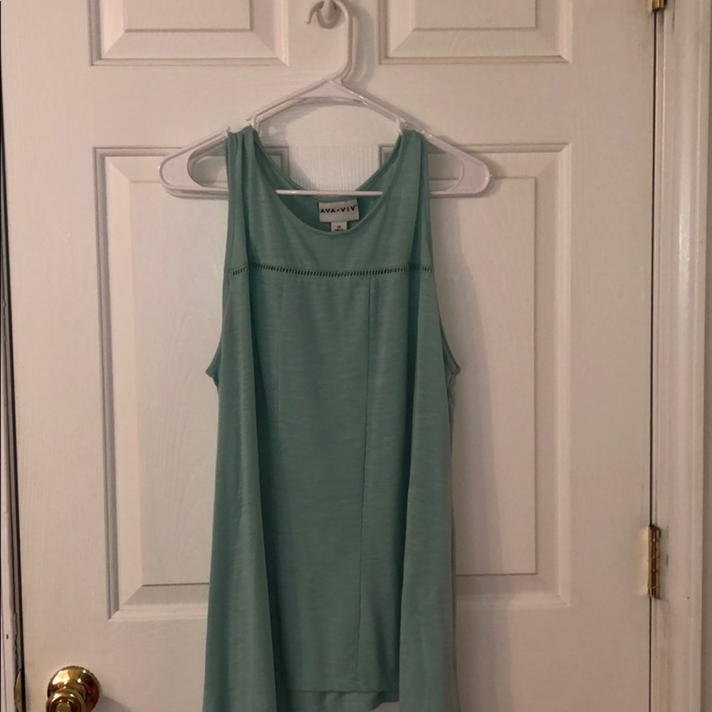 Teal tank